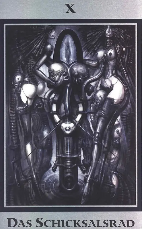 El increíble Tarot de H. R. Giger