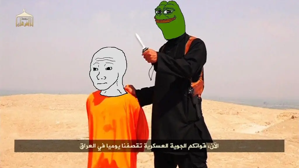 Sad frog