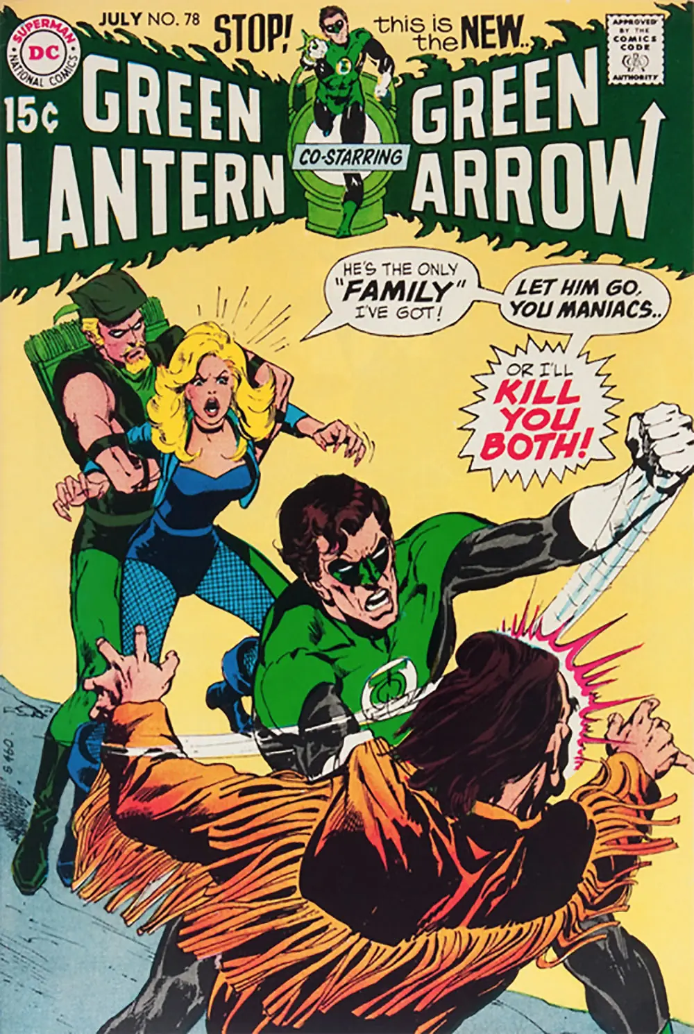 Green Lantern & Green Arrow, crossover que hizo historia