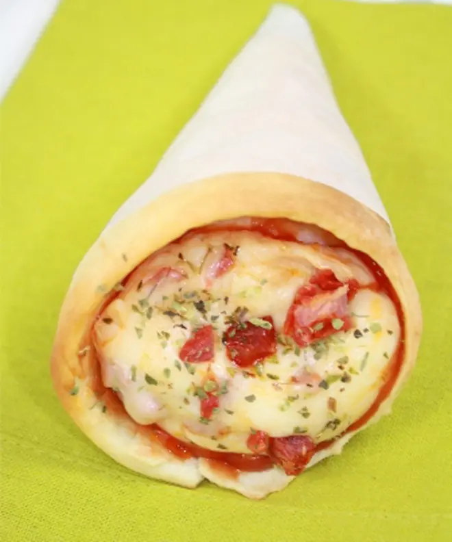 Cono pizza, cómo hacer una pizza de manera diferente