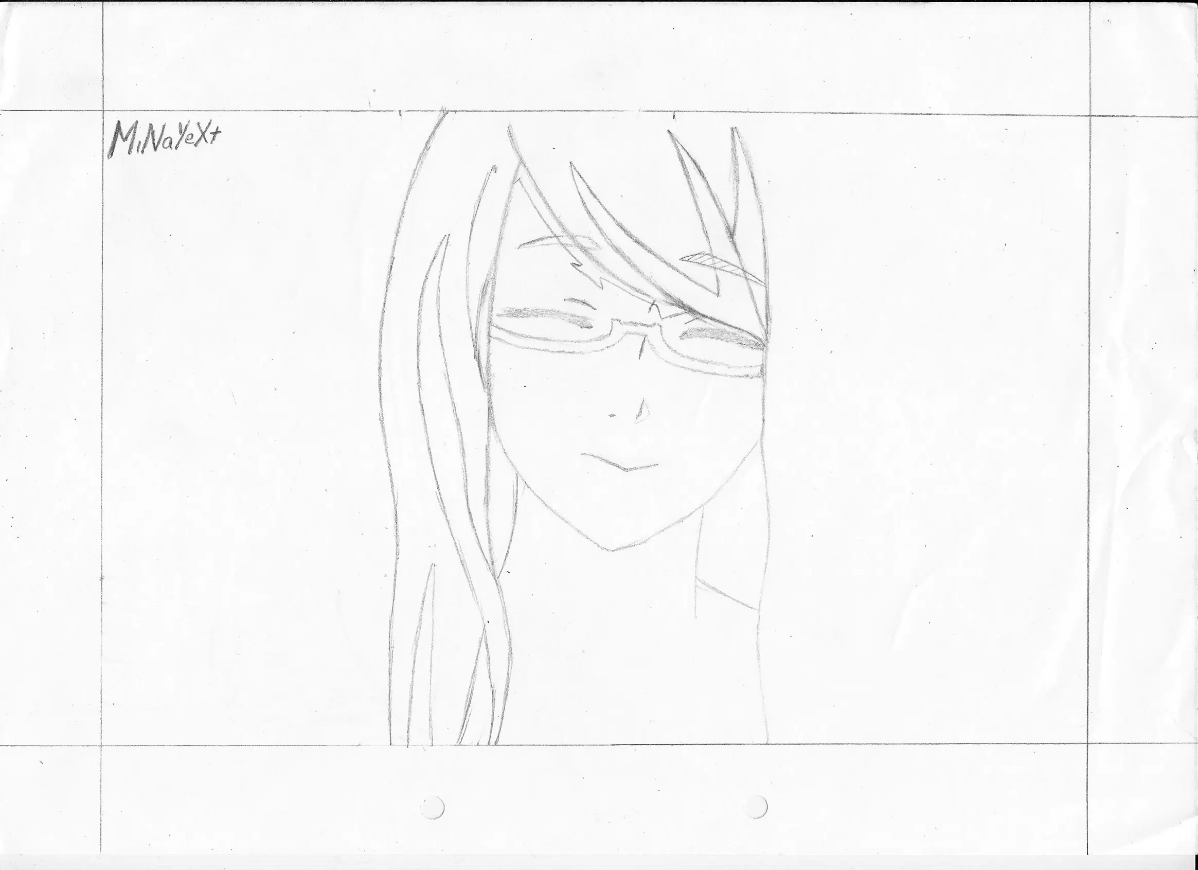 Dibujo - Kamishiro Rize, Tokyo Ghoul