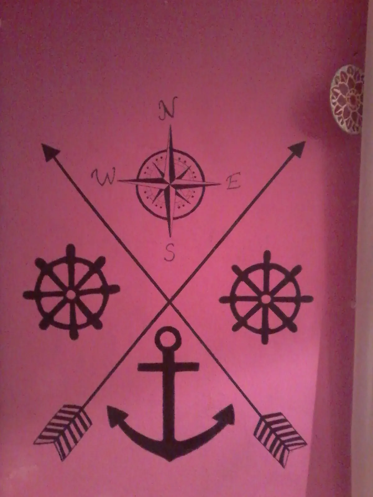 pintura pared