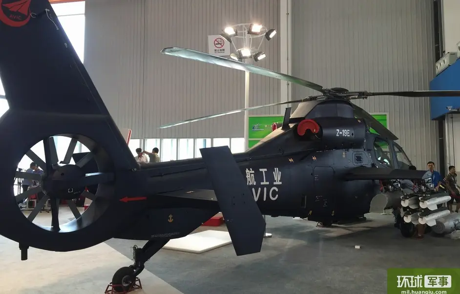 Nuevo helicoptero de ataque chino