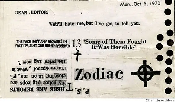 El Asesino Del Zodiaco