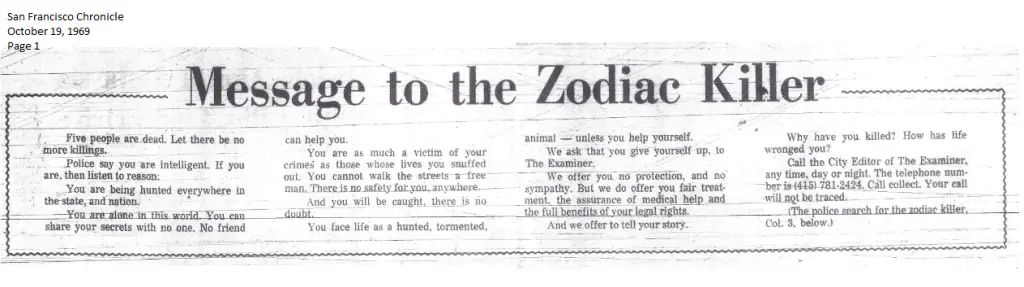 El Asesino Del Zodiaco
