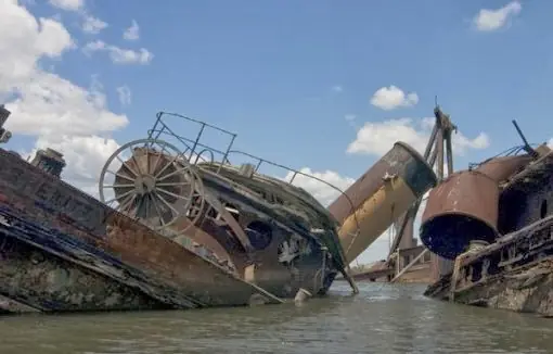 Cementerio de barcos de Staten Island