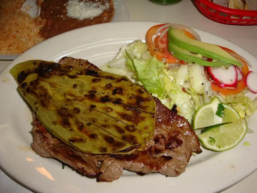 Autentica Carne Asada del Norte de Mexico.