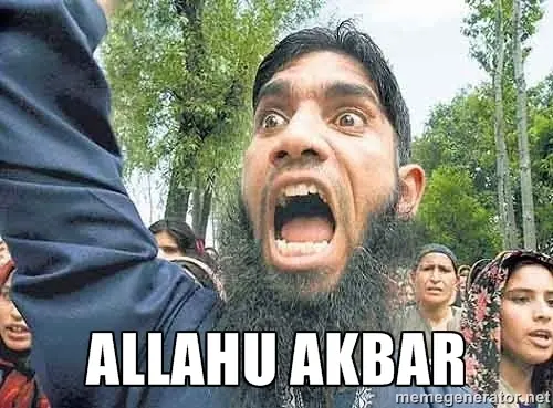 Mira papu lo que hacen estos arabes, allahu akbar!!