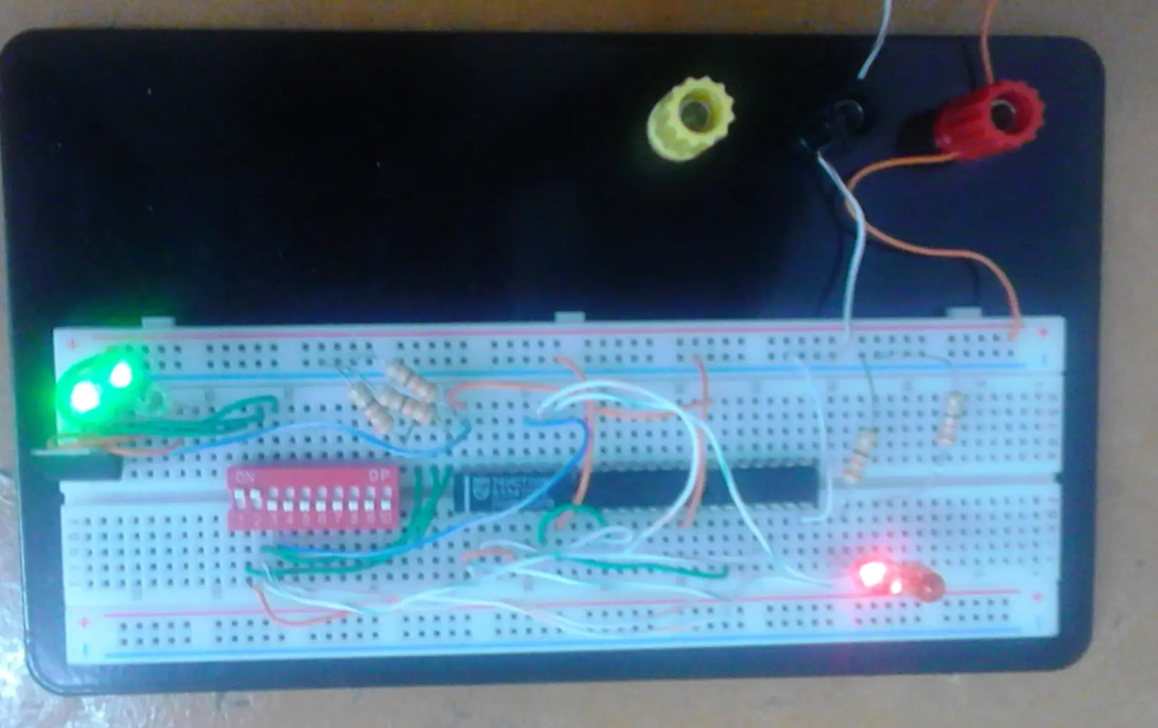led