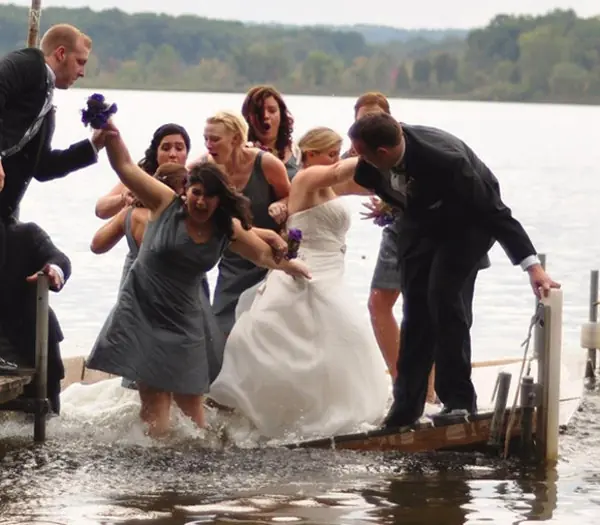 Los momentos mas especiales de una boda...