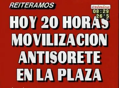 Cronica y sus titulos con humor negro