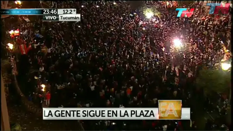 24-08-2015 Reprecion en tucuman solo TN cubre la noticia