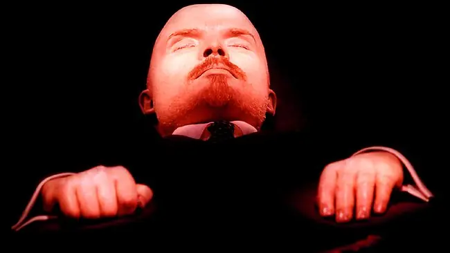 La historia del cadáver de Lenin