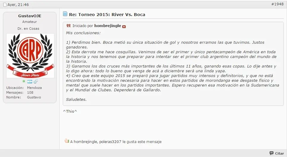 torneo argentino 2015