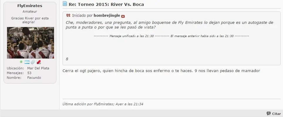 el que no salta se fue ala b