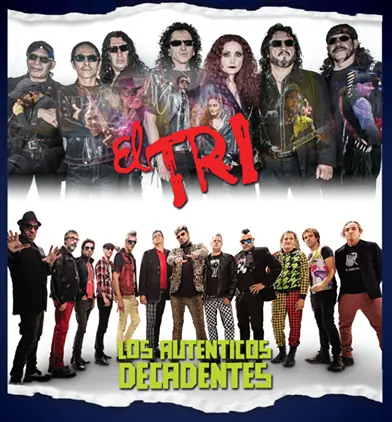 Los Autenticos Decadentes comiendo en Monterrey
