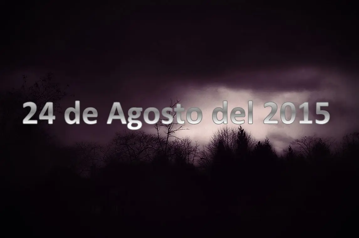 Que vas a hacer el 24 de agosto Maquinola?
