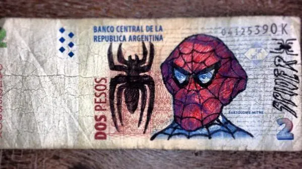 Arte en billetes