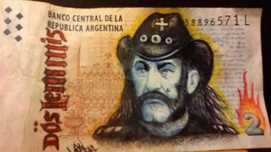 billetes dibujados