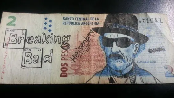 Arte en billetes