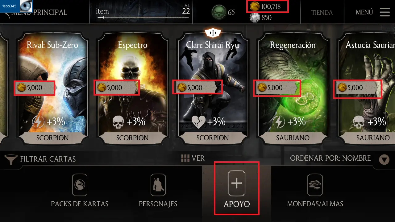 Mortal Kombat +100 mil monedas de oro, te explico como