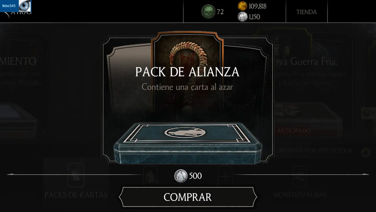 mortal kombat monedas