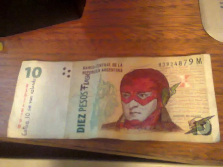 Arte en billetes