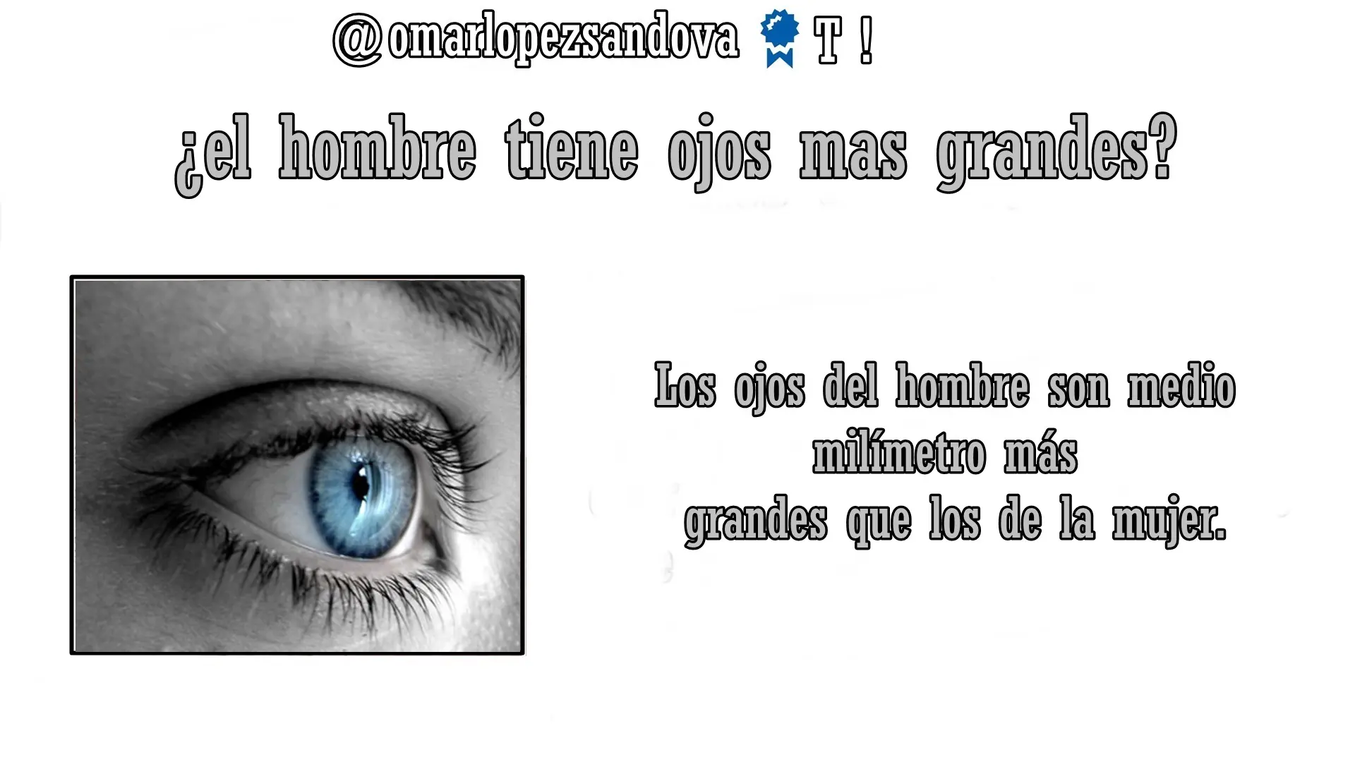 ¡21 Curiosidades del ojo humano!
