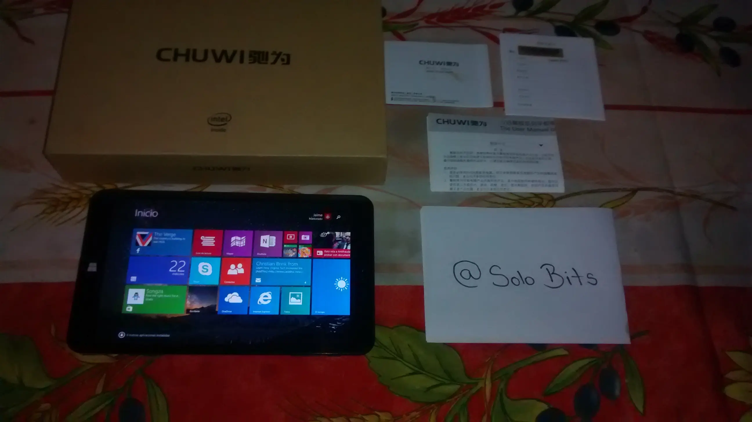 Me compre una tablet con Windows 8.1 en china y te lo cuento
