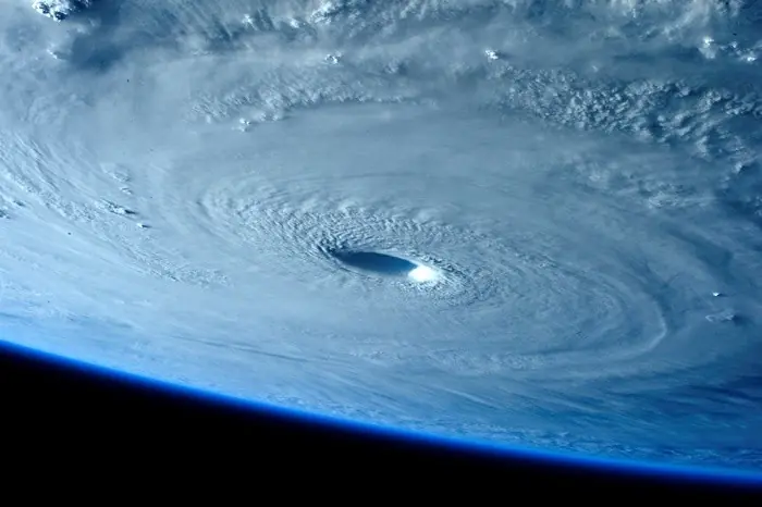 La furia de la naturaleza vista desde el espacio
