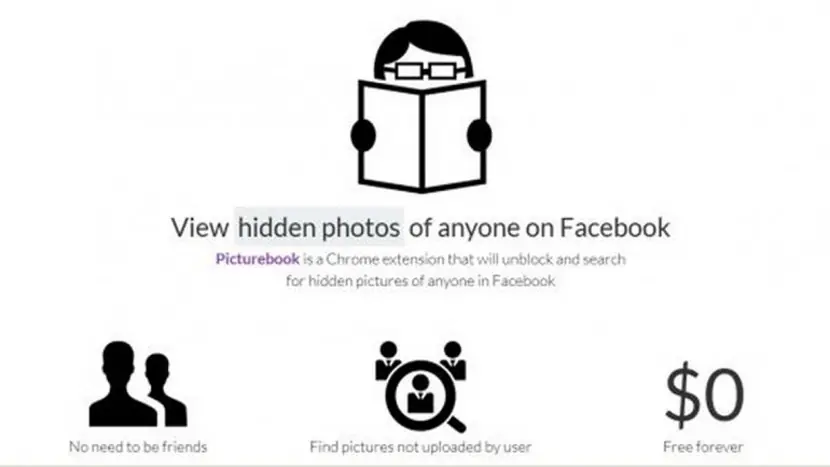 Crean una app que permite ver las fotos privadas de Facebook