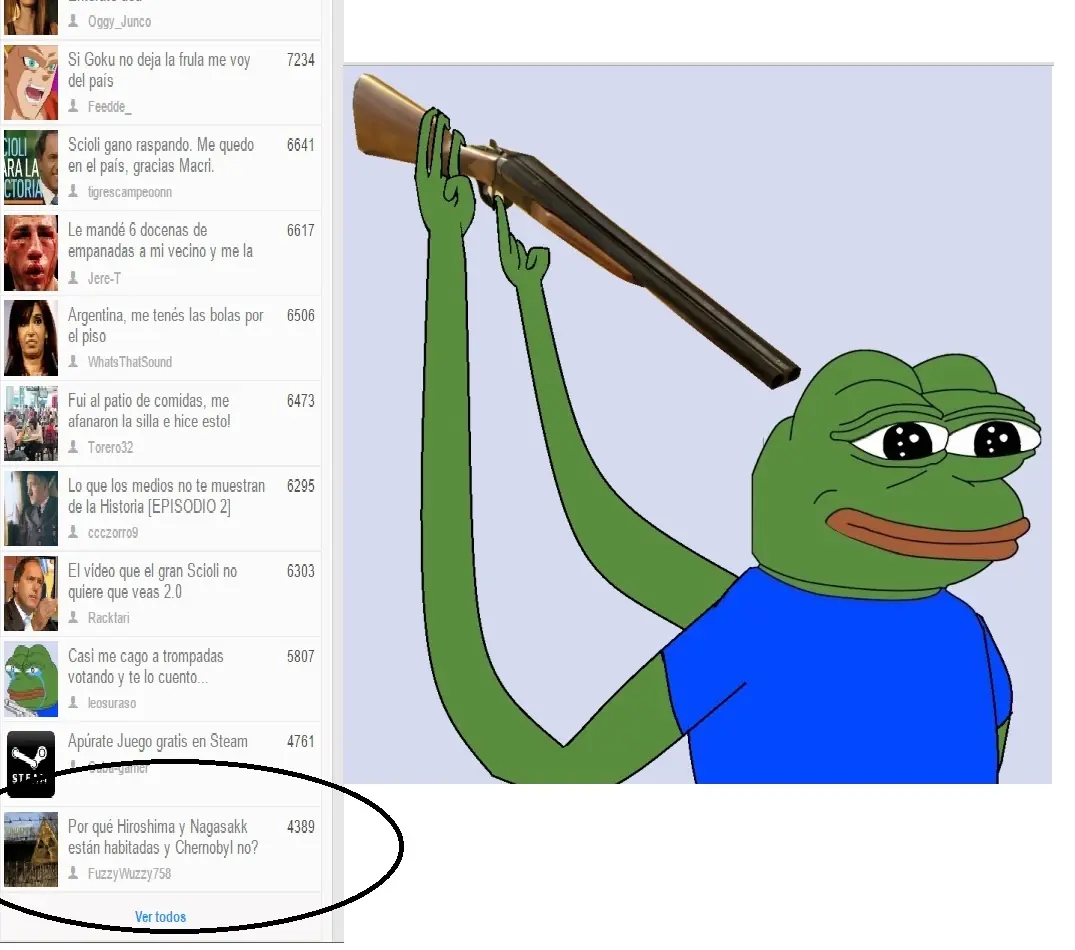 Me robaron el Post y se hizo Top