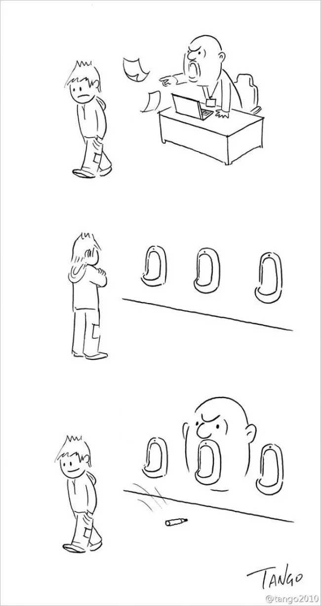 Mirá estas creativas tiras cómicas