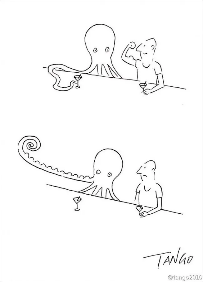 Mirá estas creativas tiras cómicas
