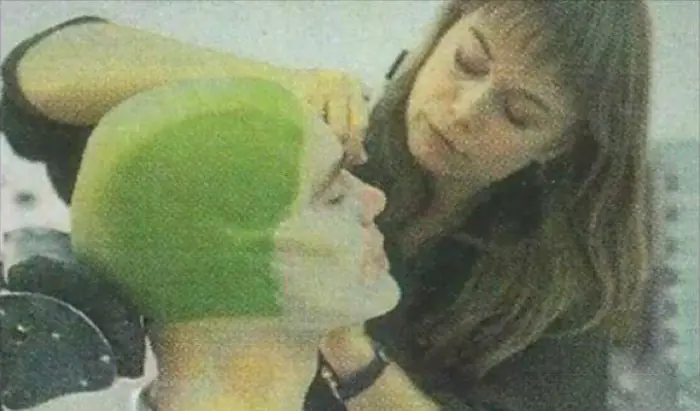 Así maquillaban a Jim Carrey para su papel en La Máscara