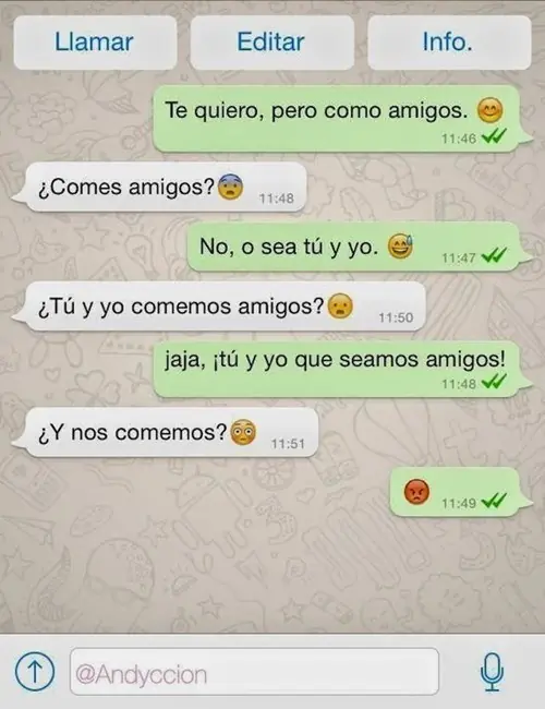 respuestas de mensaje de texto son extremadamente ocurrentes