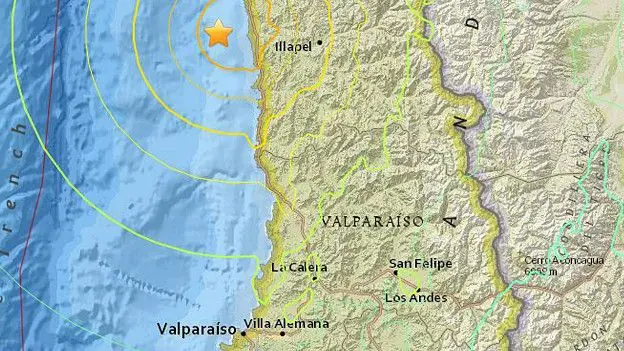 8.4 Terremoto en Chile imagenes y Videos