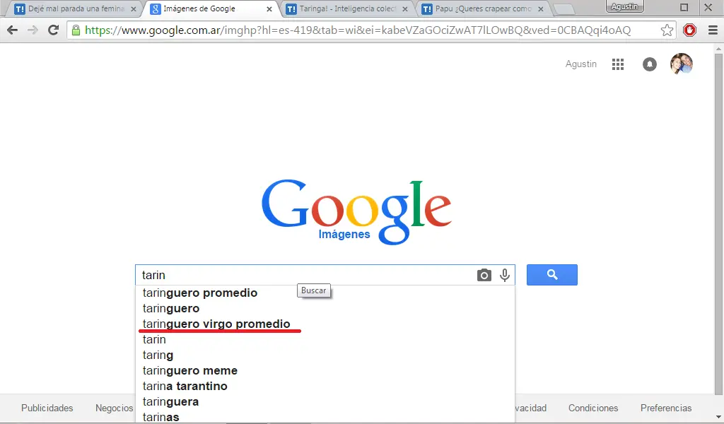 taringuero