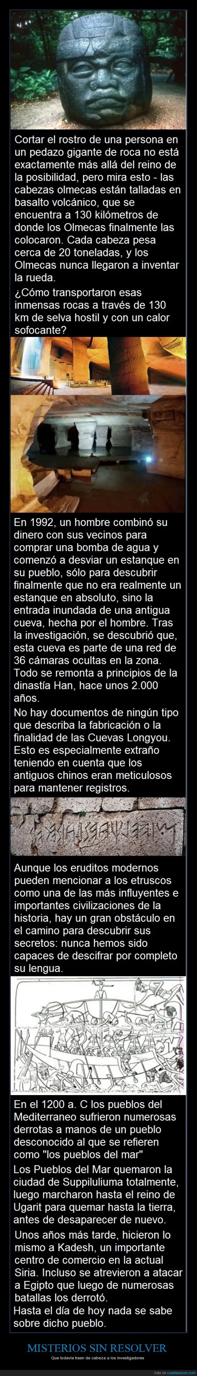 Los misterios más inexplicables del planeta