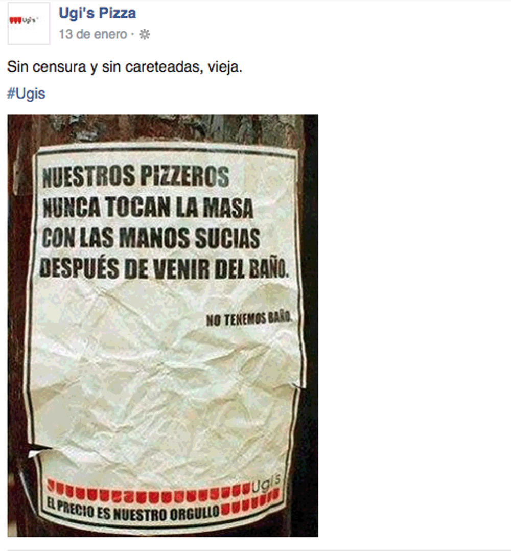 Ugi’s, la peor pizzeria de Argentina?