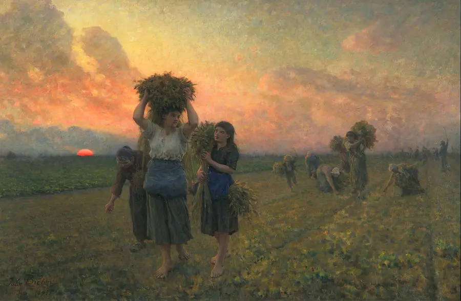 Jules Breton Realismo Rural desde Francia