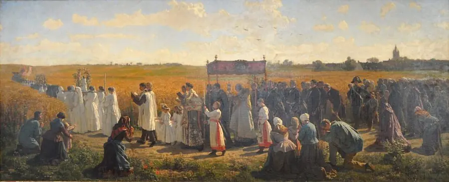 Jules Breton Realismo Rural desde Francia