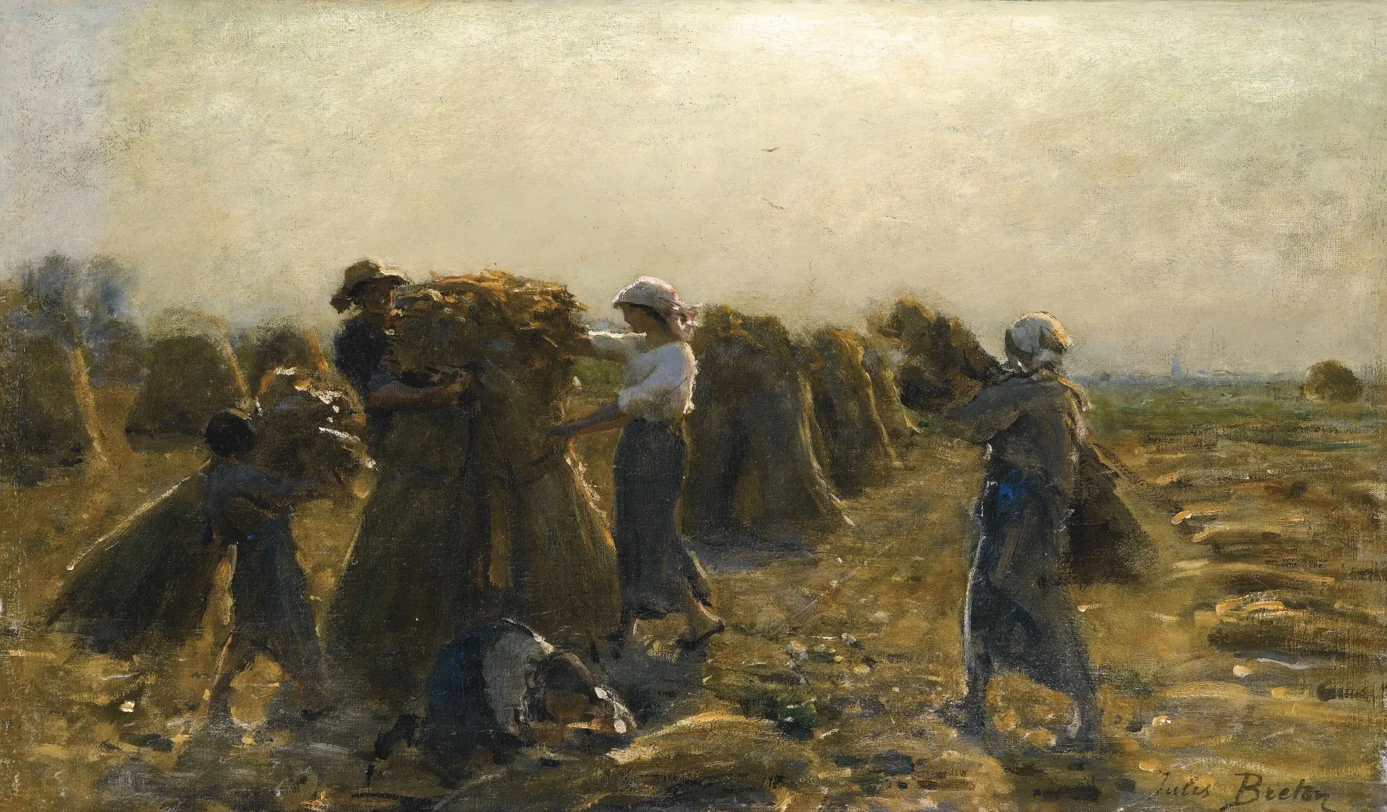 Jules Breton Realismo Rural desde Francia