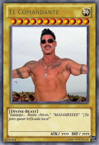 Hice mi carta de Yu-Gi-Oh! con el Comandante y te lo muestro