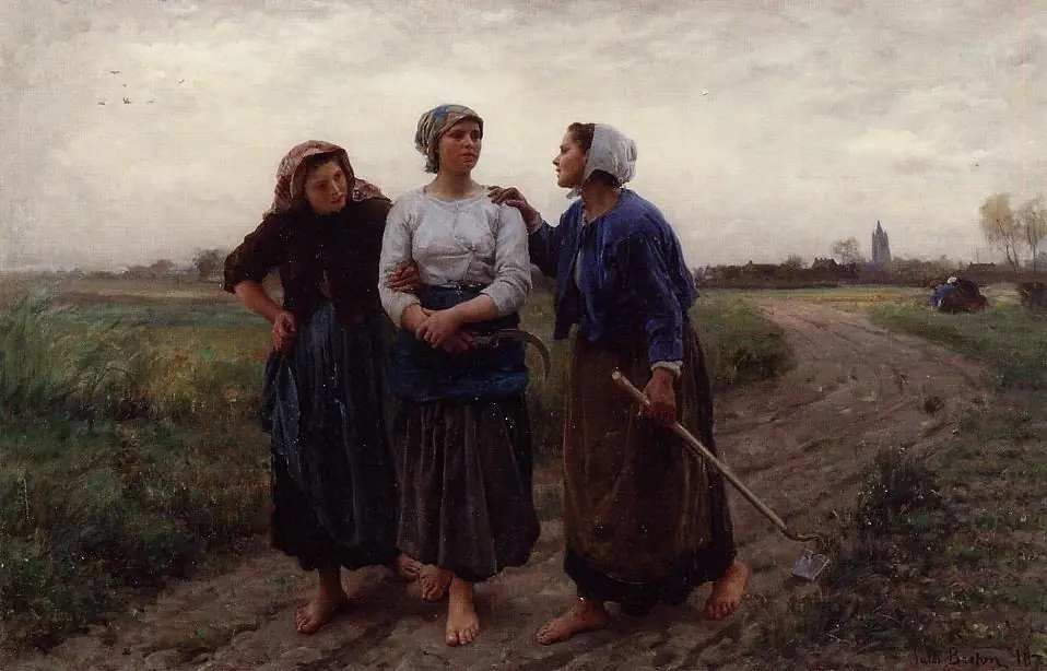 Jules Breton Realismo Rural desde Francia