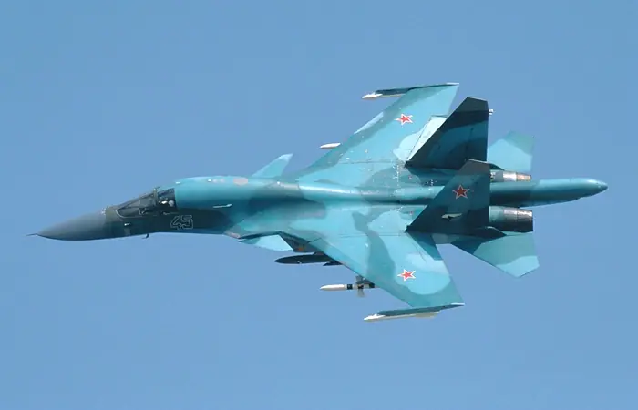 Rusia recibe nuevos SU 34 y mas aviones de combate