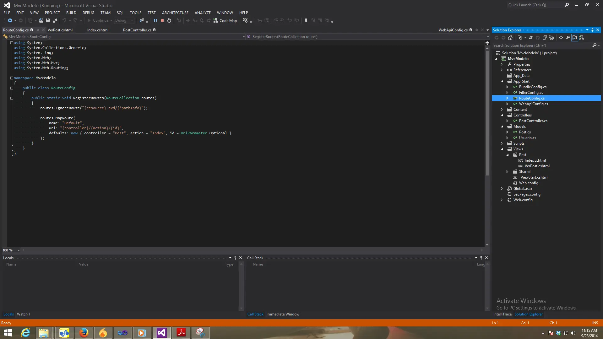 Asp.net MVC: El modelo