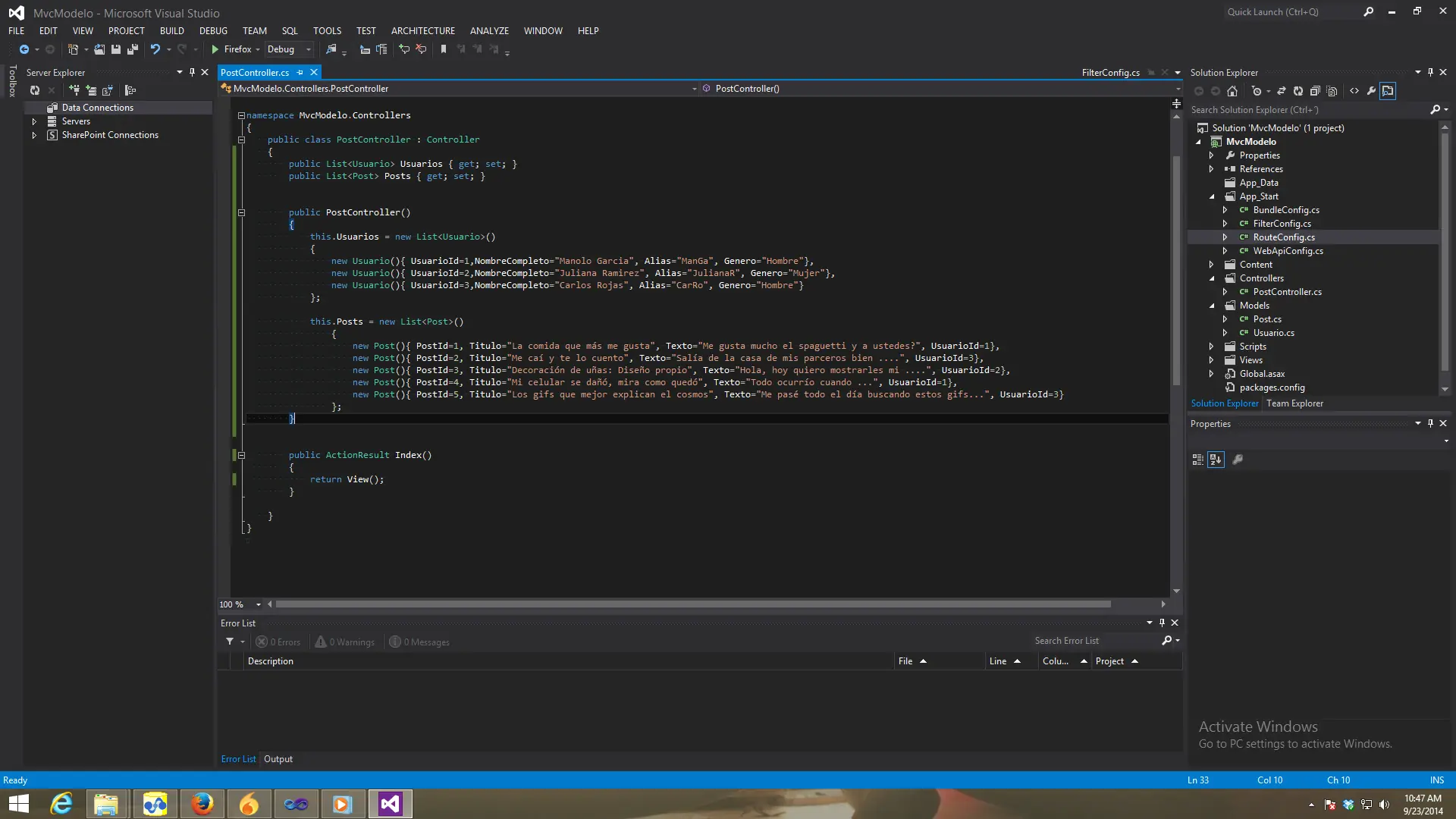 programar