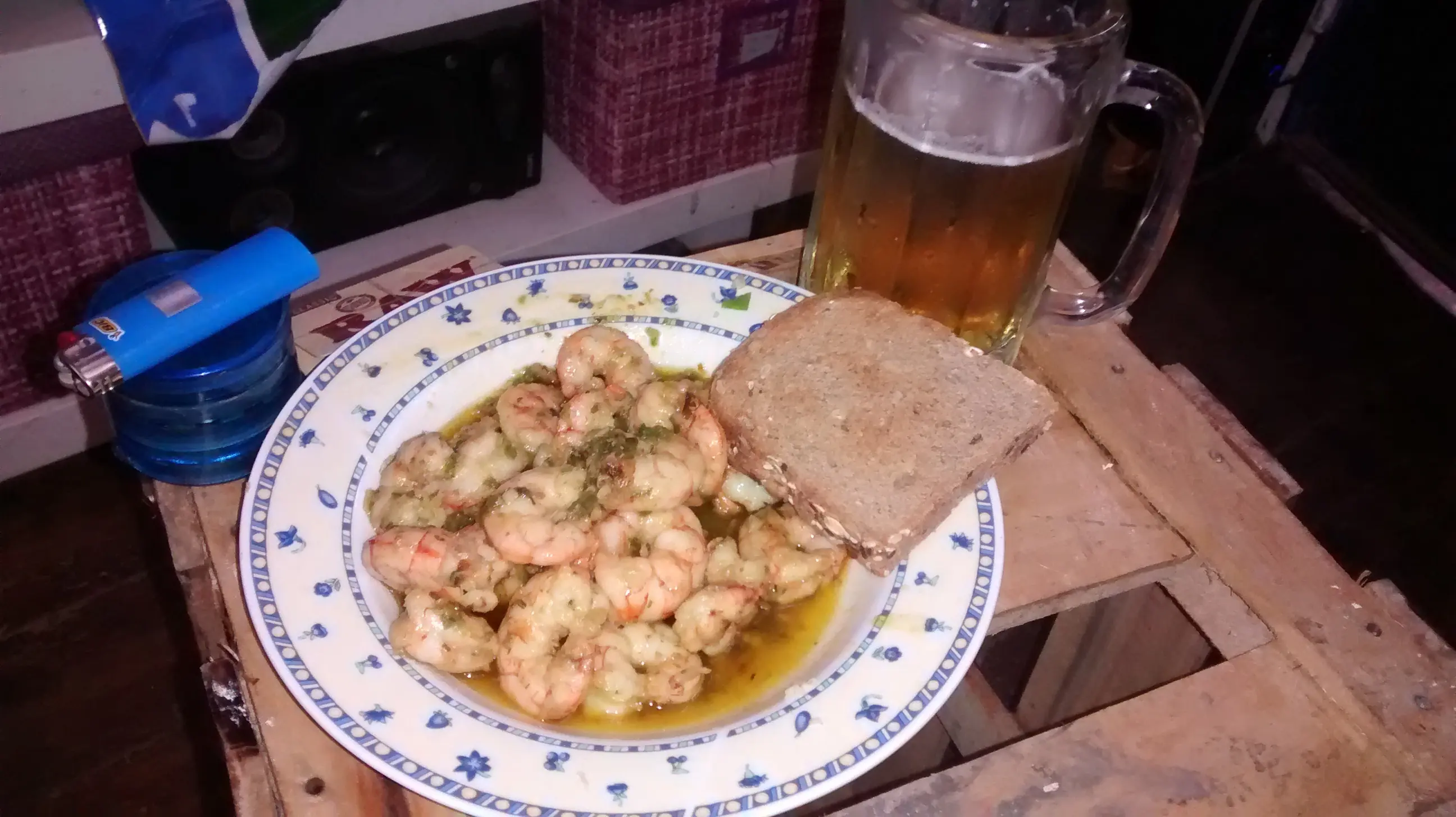 gambas al ajillo