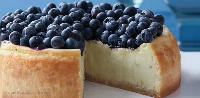 Tarta de Limon con Cobertura de Arandanos!!